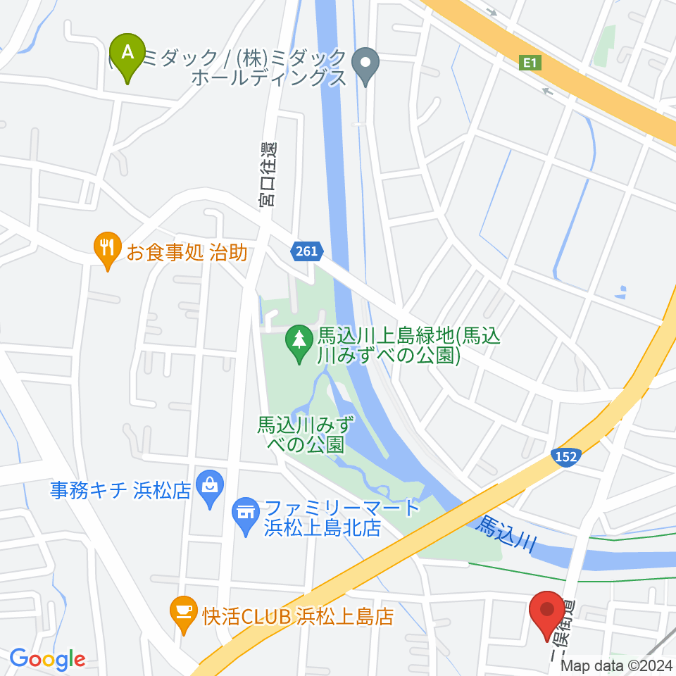 なんでモール周辺のホテル一覧地図