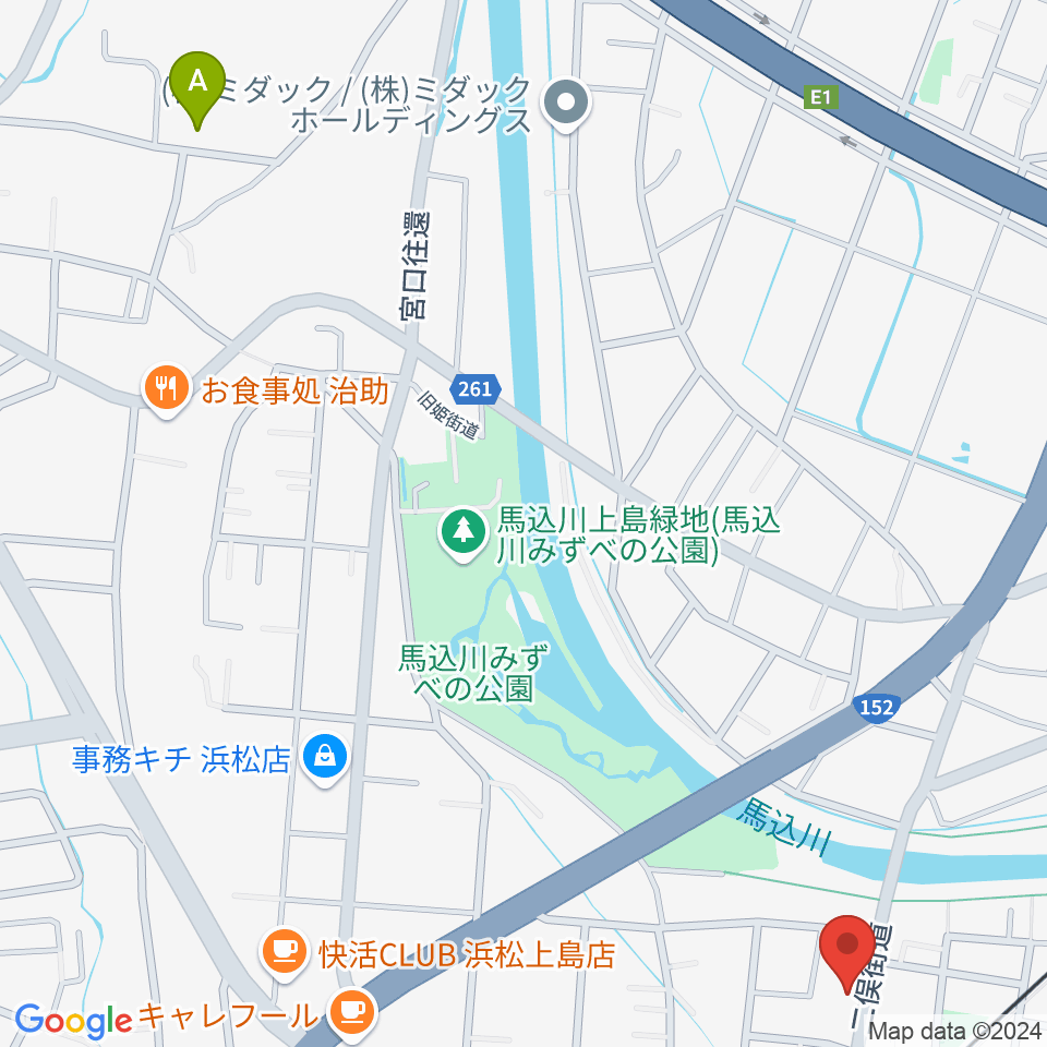 なんでモール周辺のホテル一覧地図