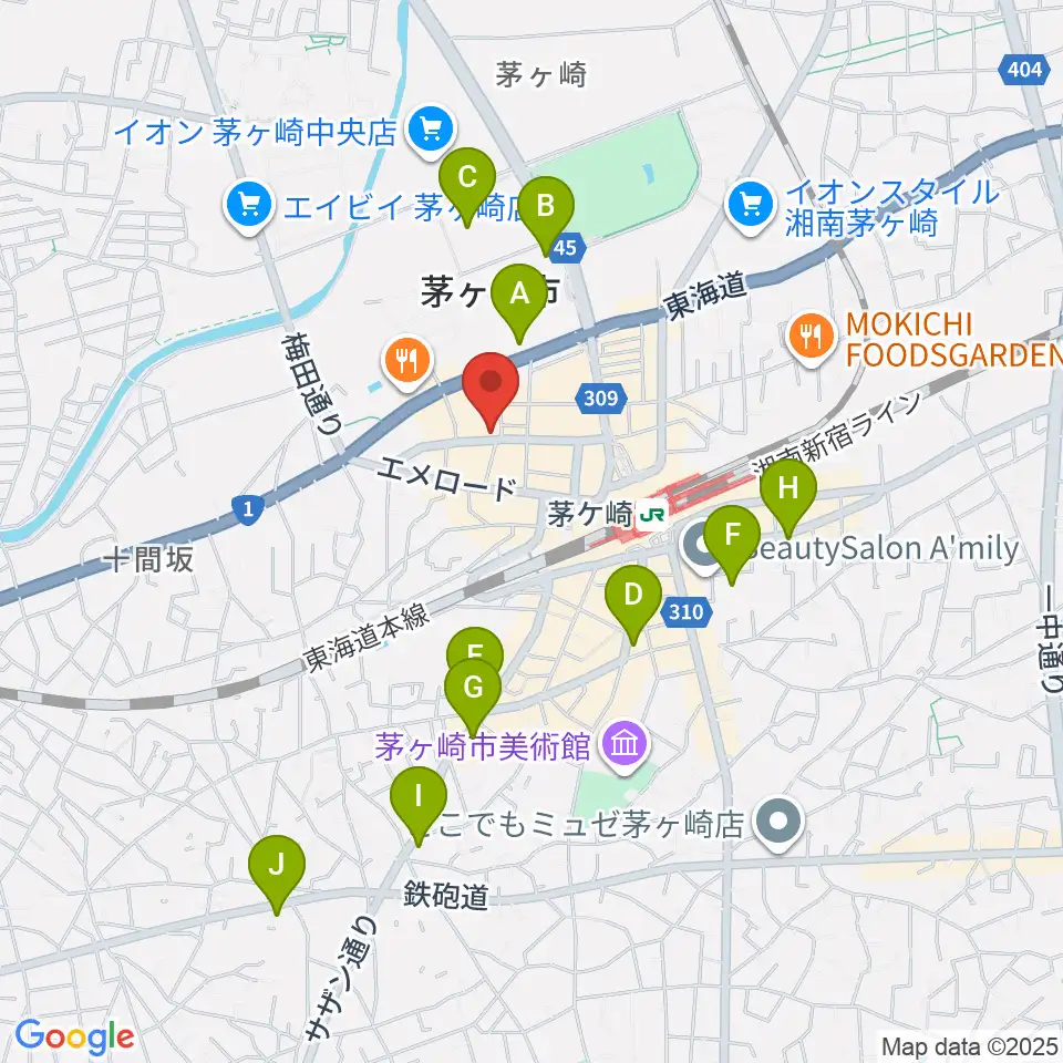 BOTCHY BOTCHY周辺のホテル一覧地図