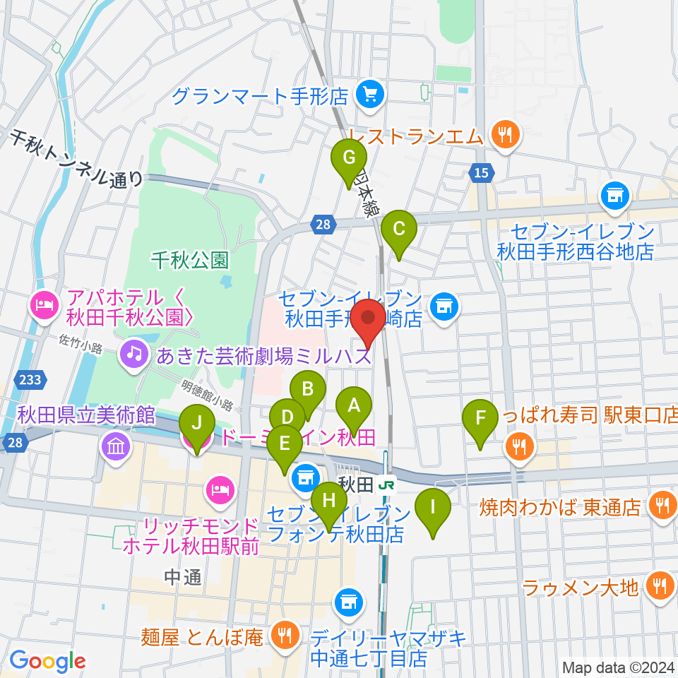 ファンミュージックシステムズ周辺のホテル一覧地図