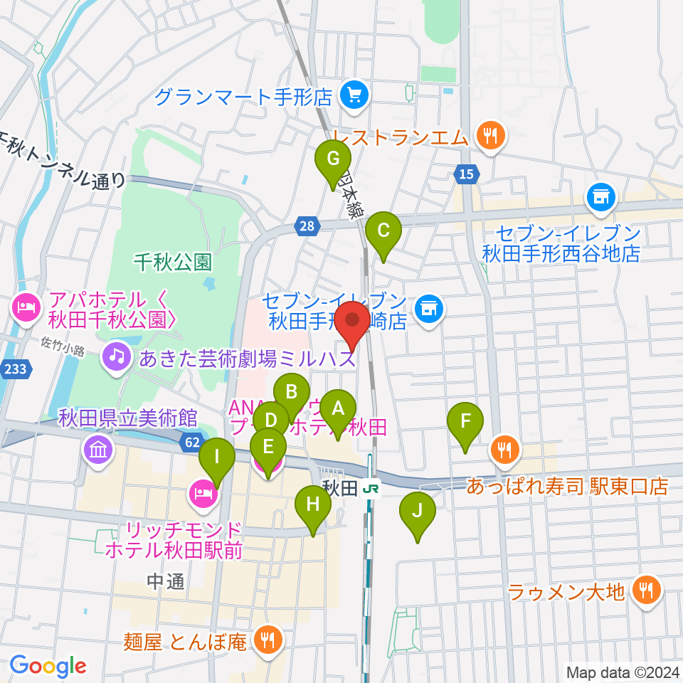 ファンミュージックシステムズ周辺のホテル一覧地図