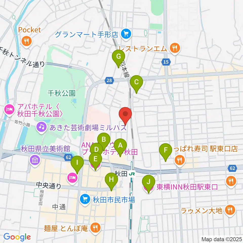 ファンミュージックシステムズ周辺のホテル一覧地図