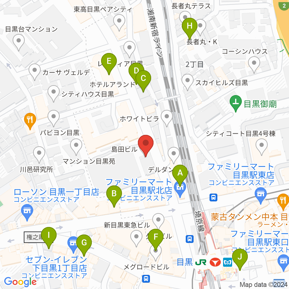 弦楽器専門店シレーナ周辺のホテル一覧地図