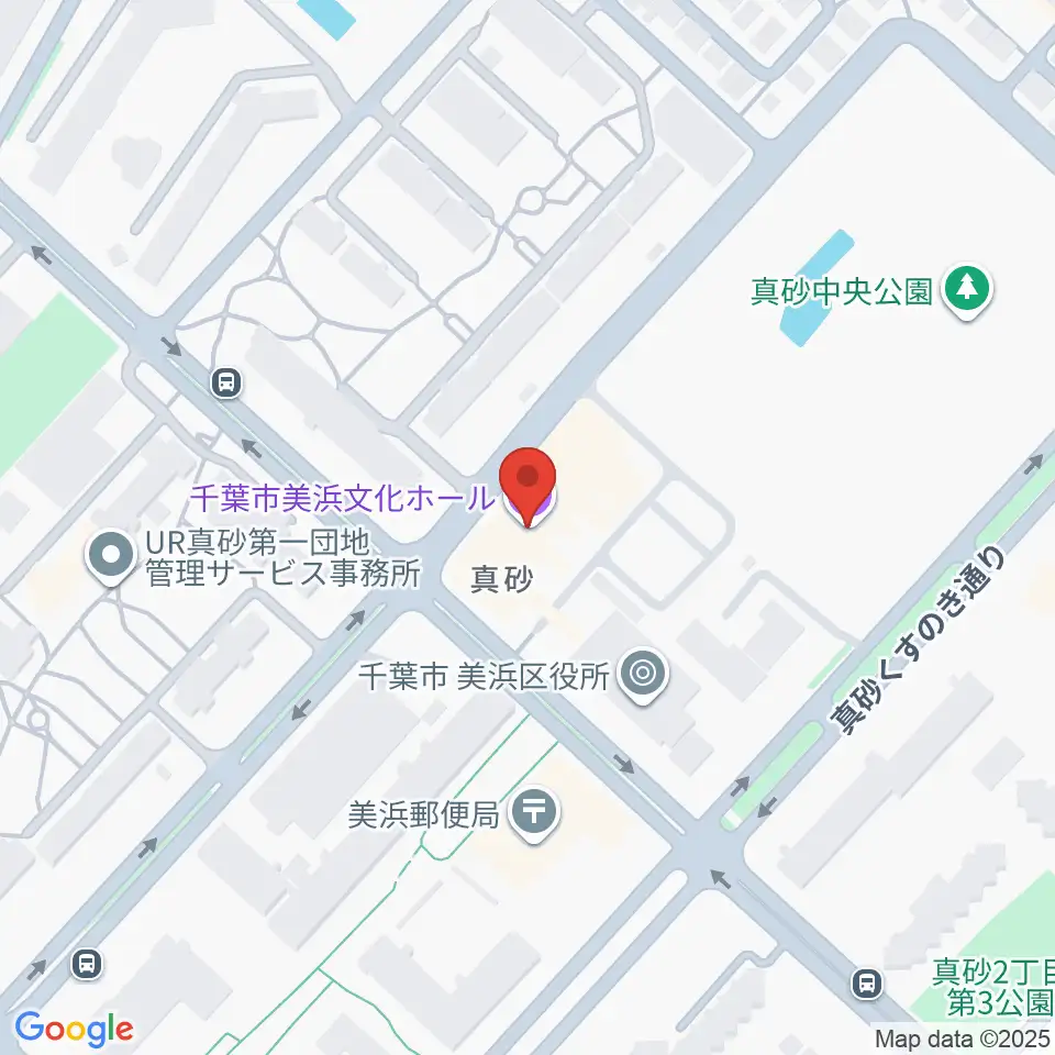 千葉市美浜文化ホール周辺のホテル一覧地図