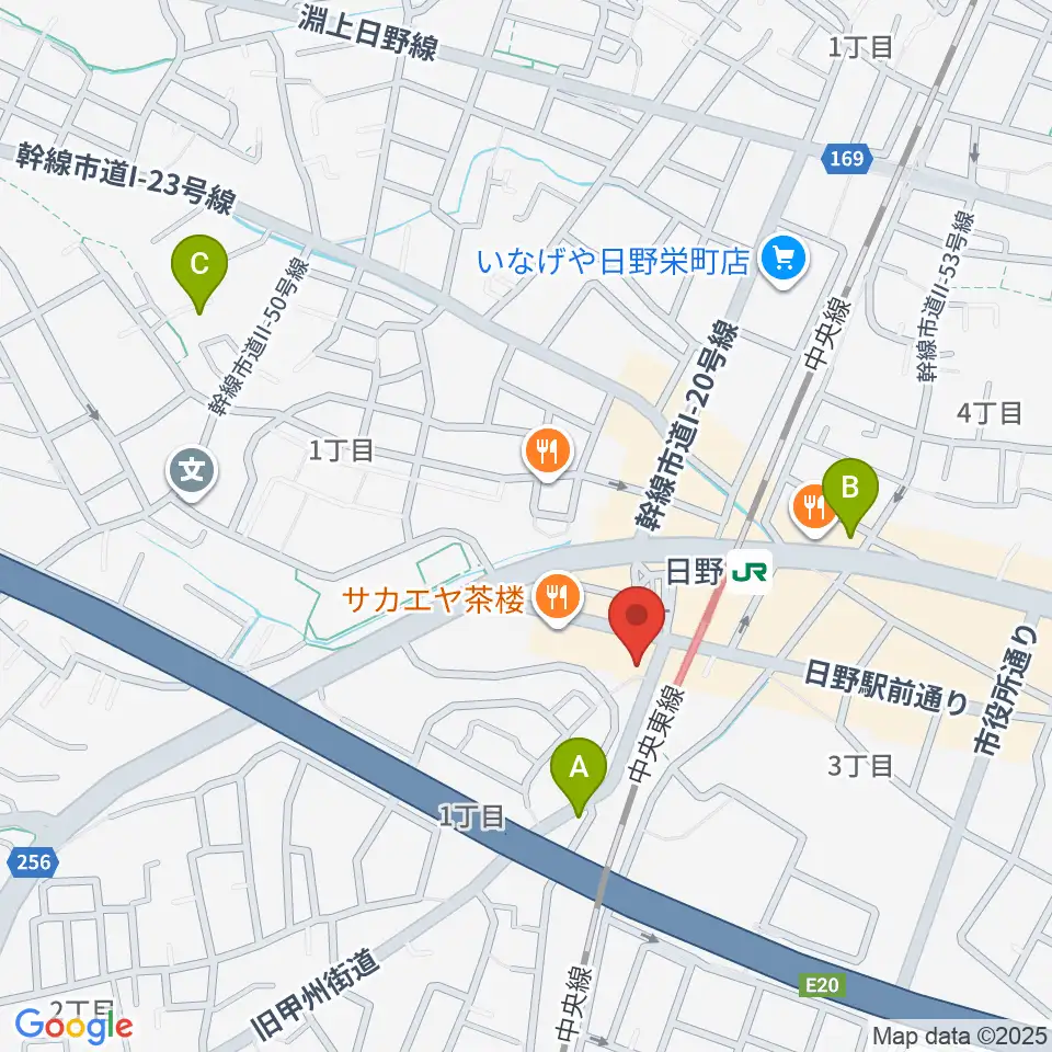 SoulK周辺のホテル一覧地図
