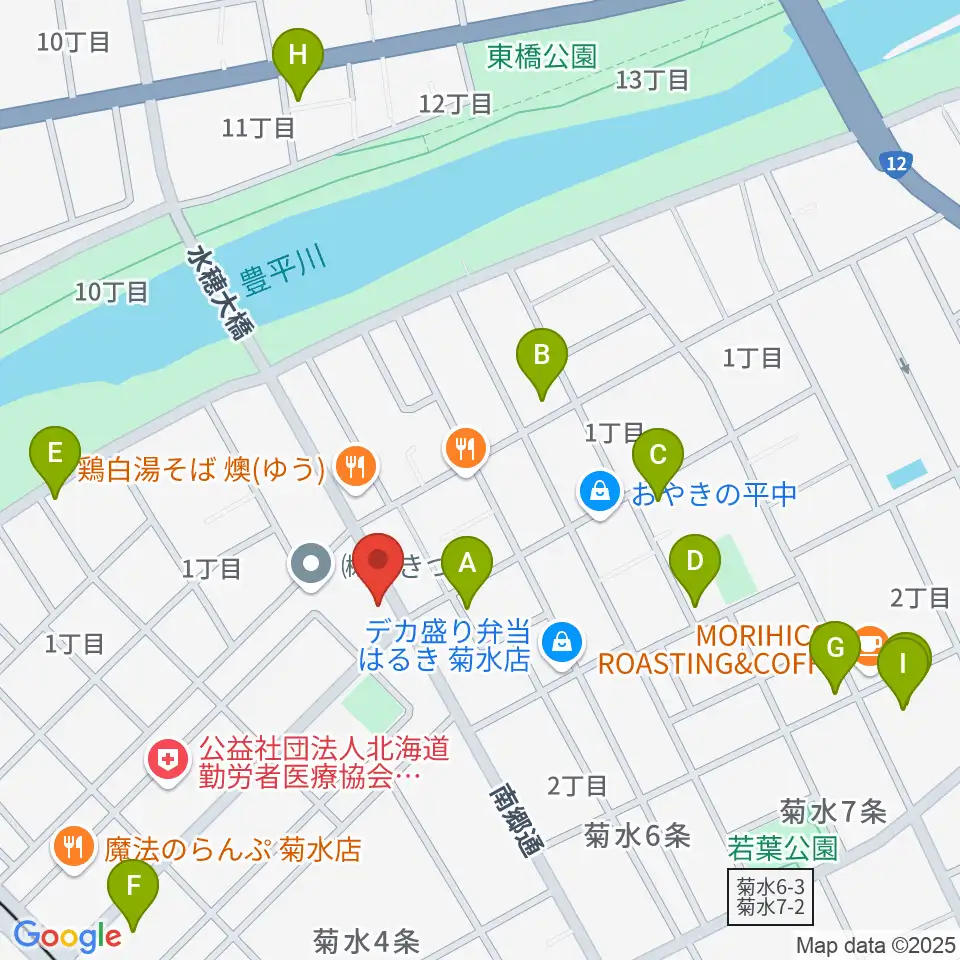 STUDIO BLUE-DUN周辺のホテル一覧地図