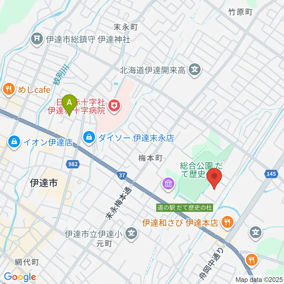 だて歴史の杜カルチャーセンター周辺のホテル一覧地図