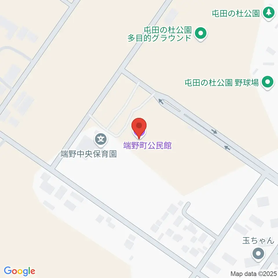 端野町公民館周辺のホテル一覧地図