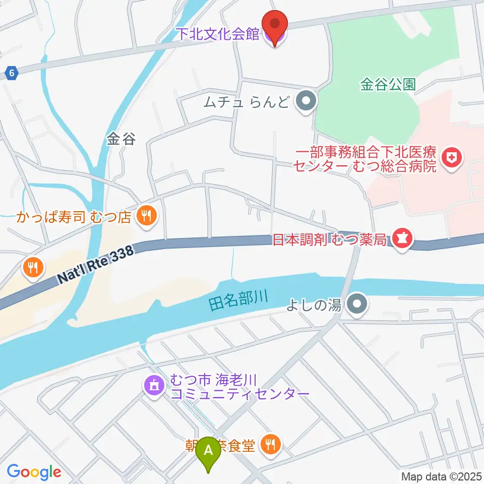 下北文化会館周辺のホテル一覧地図