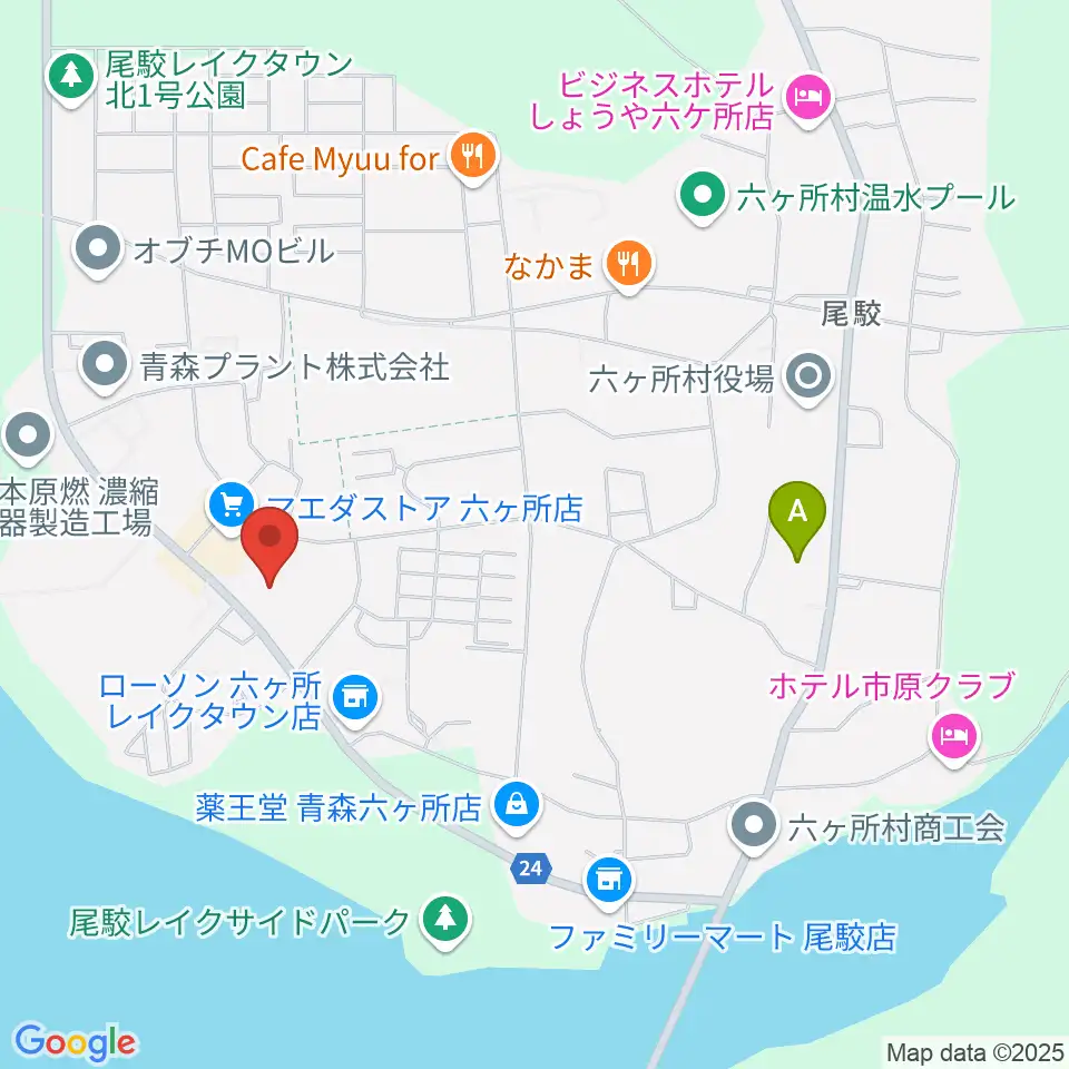 スワニー 六ヶ所村文化交流プラザ周辺のホテル一覧地図