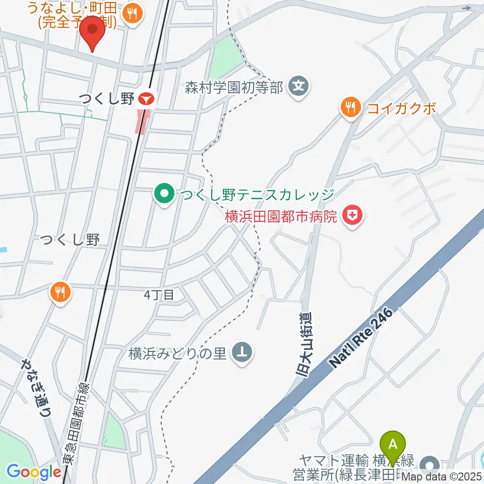 ジャズピアノレッスン@GOOD NEWS周辺のホテル一覧地図