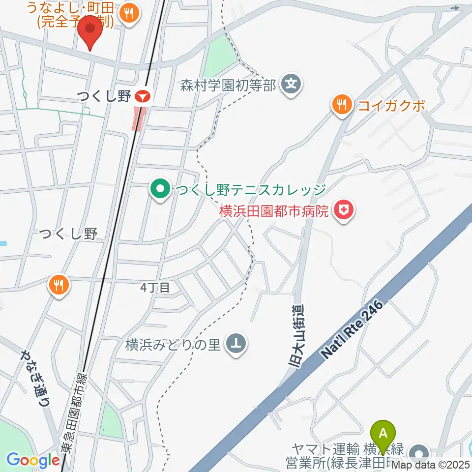 ジャズピアノレッスン@GOOD NEWS周辺のホテル一覧地図