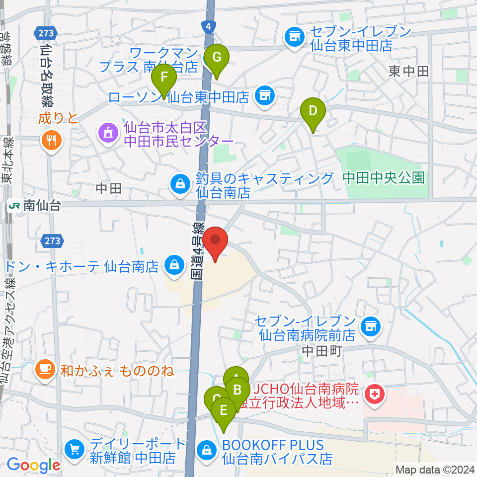 アズテックミュージアム周辺のホテル一覧地図