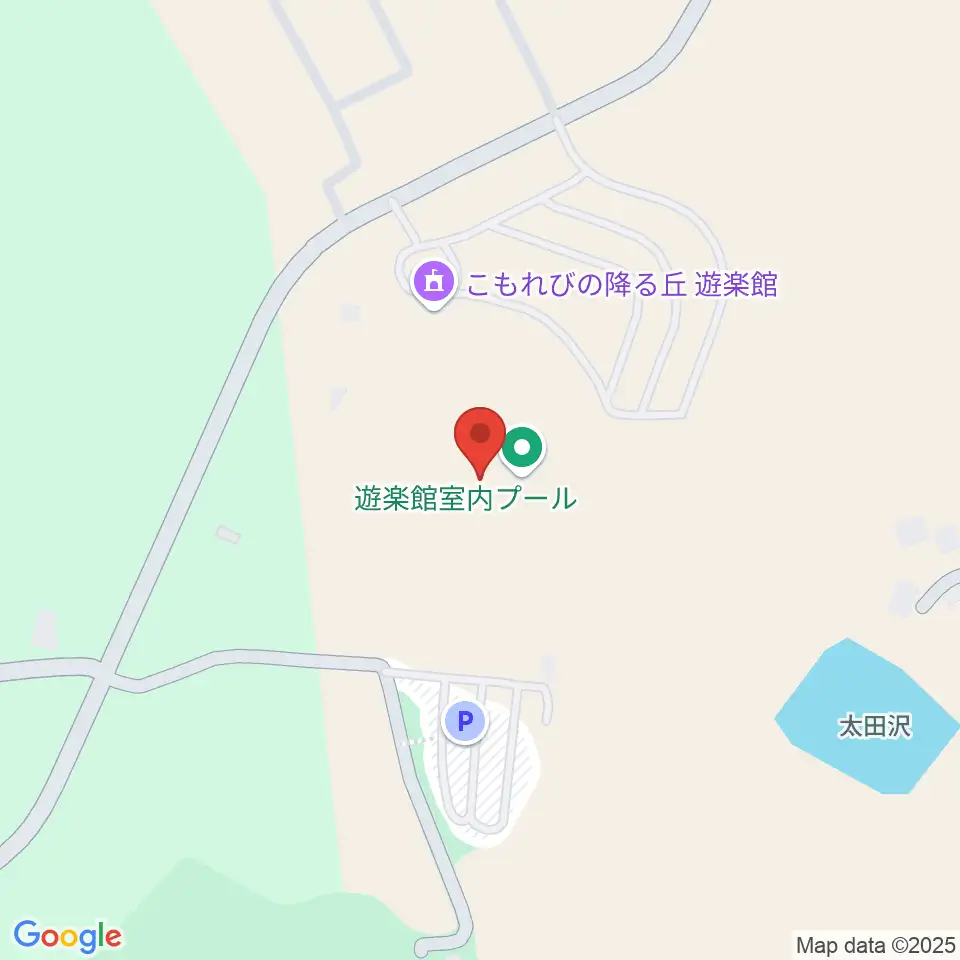 こもれびの降る丘 遊楽館周辺のホテル一覧地図
