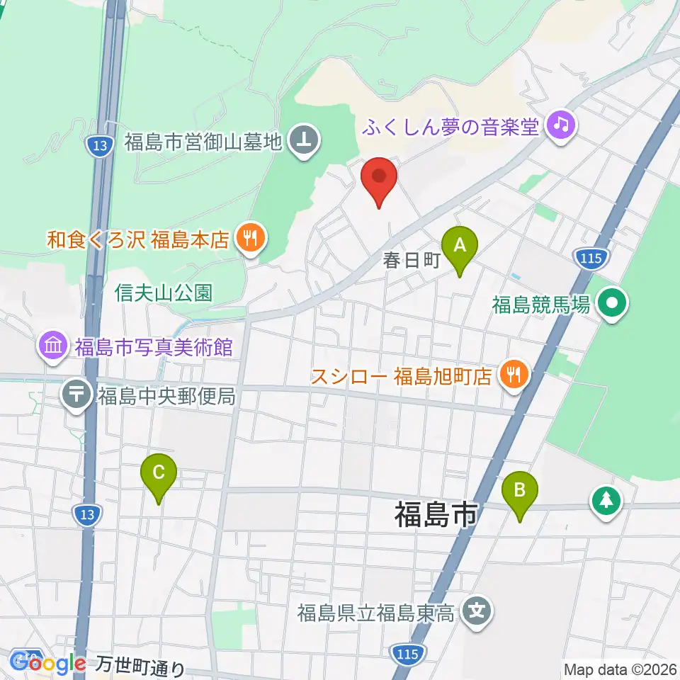 とうほう みんなの文化センター 周辺のホテル一覧マップ
