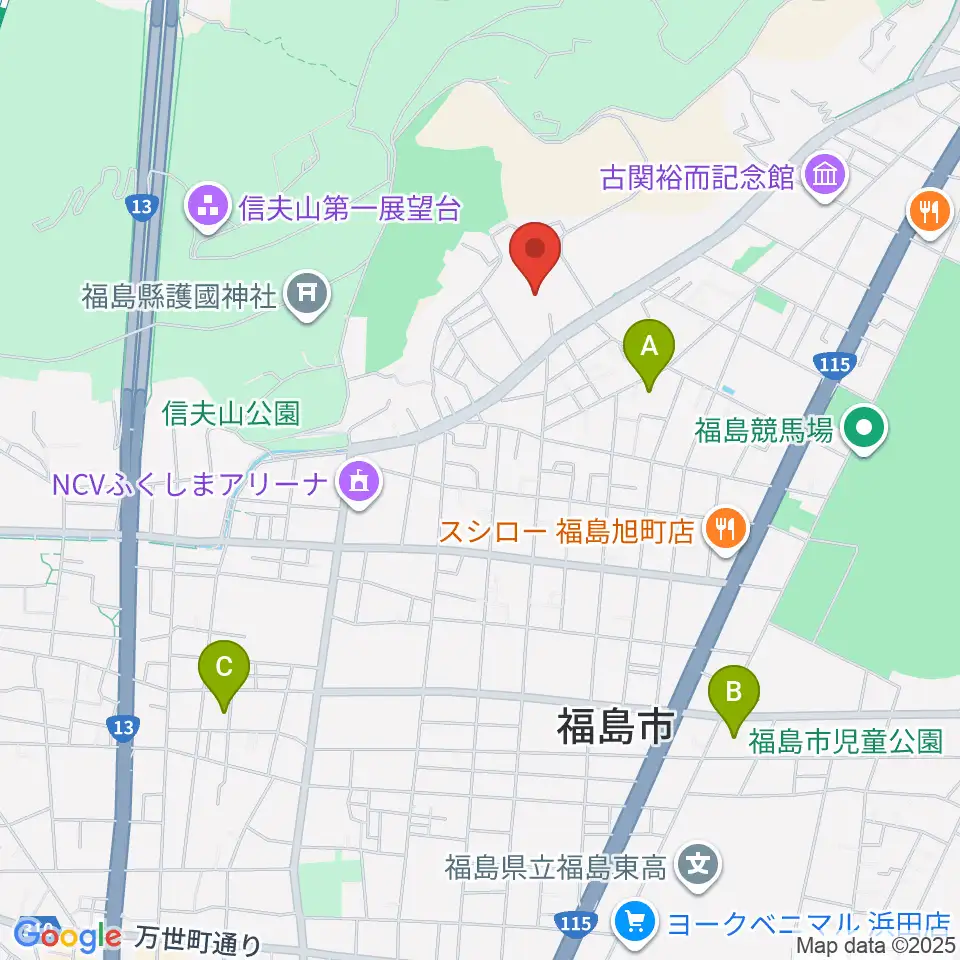 とうほう・みんなの文化センター周辺のホテル一覧地図