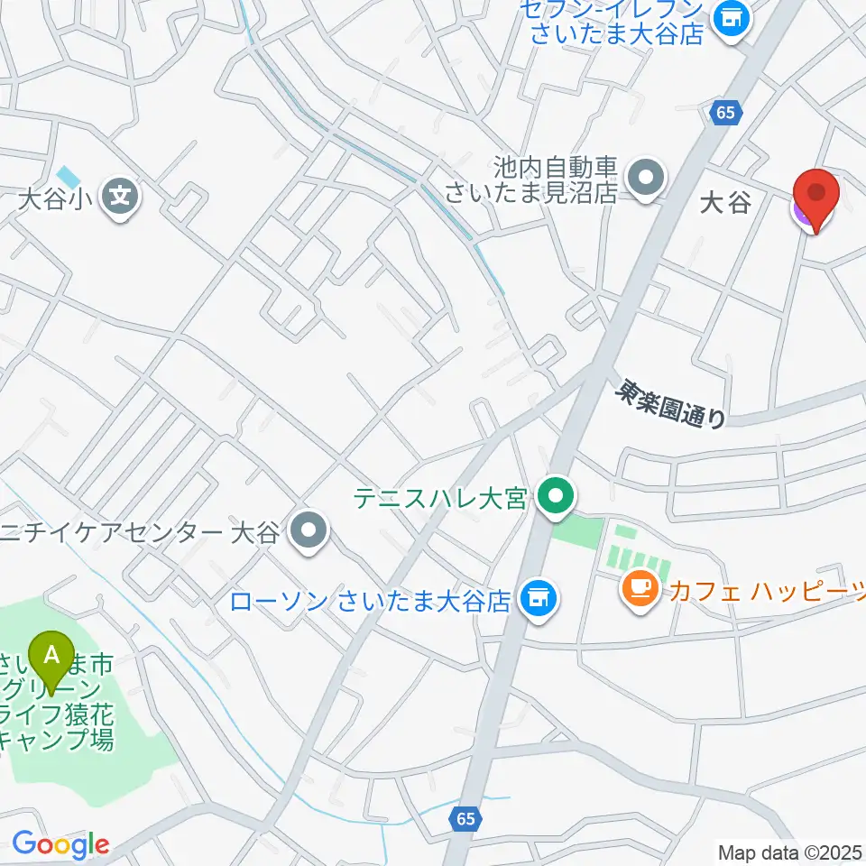 七里コミュニティセンター周辺のホテル一覧地図