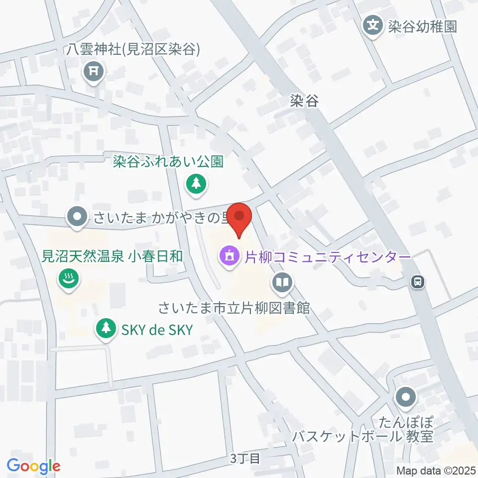 片柳コミュニティセンター 周辺のホテル一覧地図