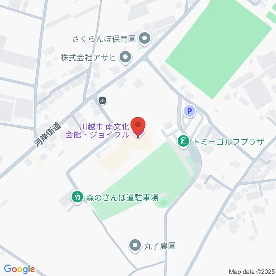 川越南文化会館 ジョイフル周辺のホテル一覧地図