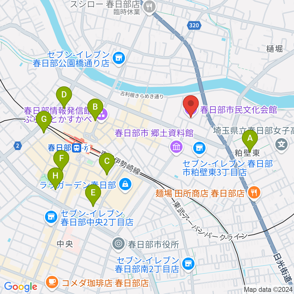 正和工業にじいろホール周辺のホテル一覧地図