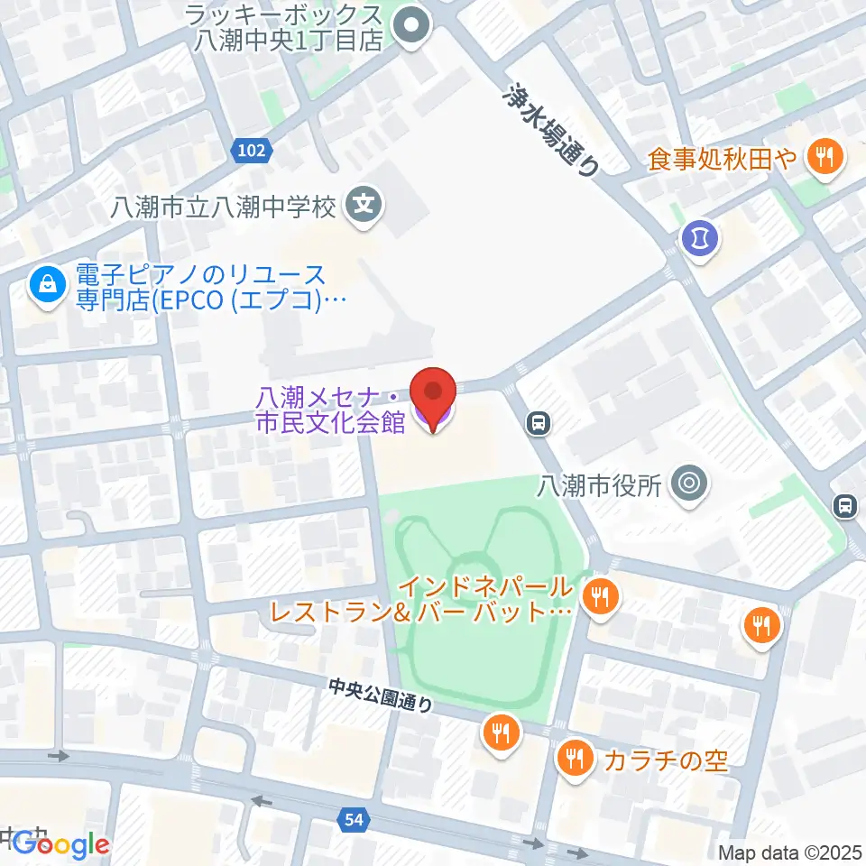 八潮メセナ周辺のホテル一覧地図