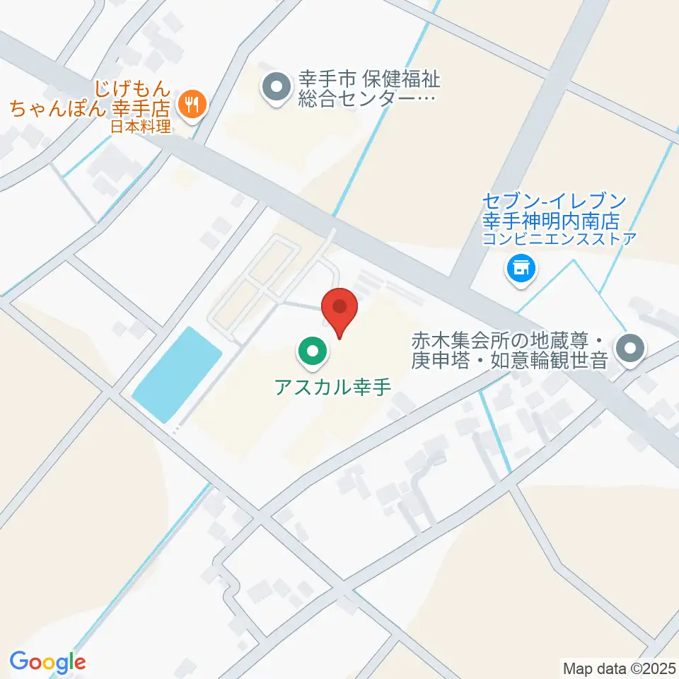 アスカル幸手周辺のホテル一覧地図