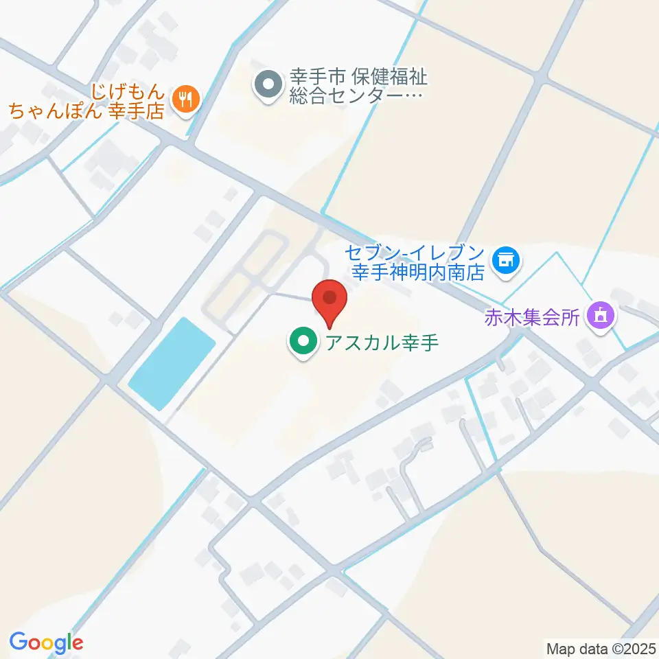 アスカル幸手周辺のホテル一覧地図