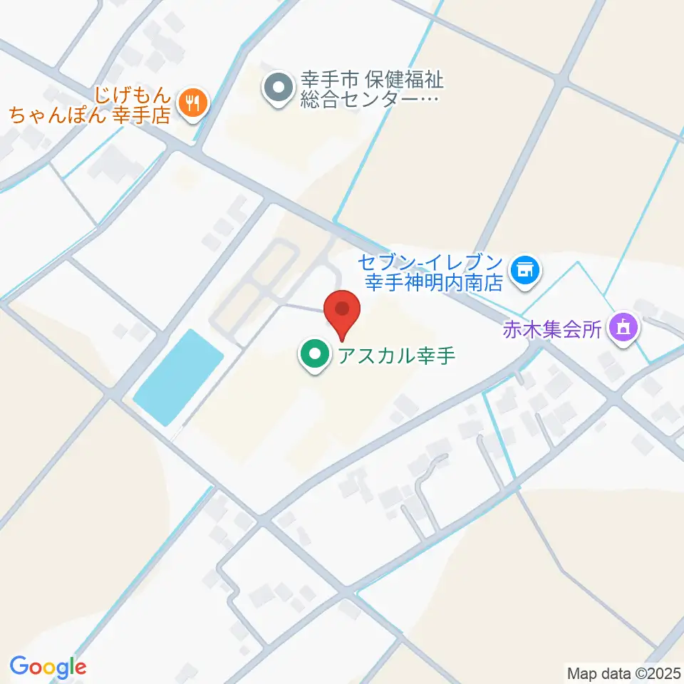 アスカル幸手周辺のホテル一覧地図