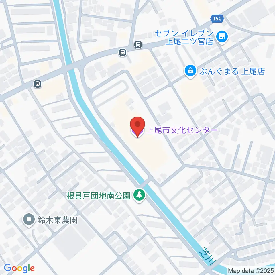 あげお富士住建ホール周辺のホテル一覧地図