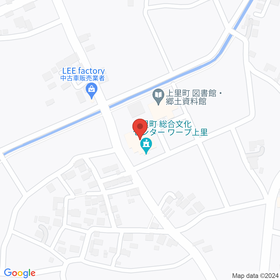 上里町総合文化センター ワープ上里周辺のホテル一覧地図