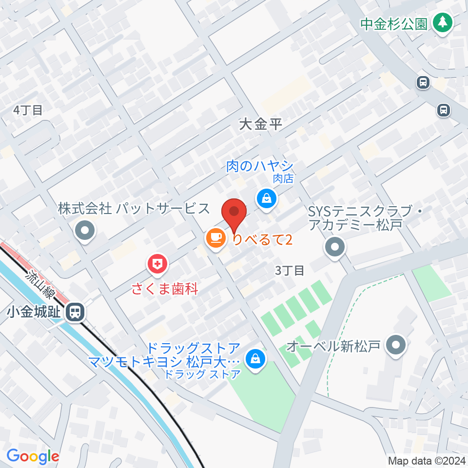 りべるて2周辺のホテル一覧地図