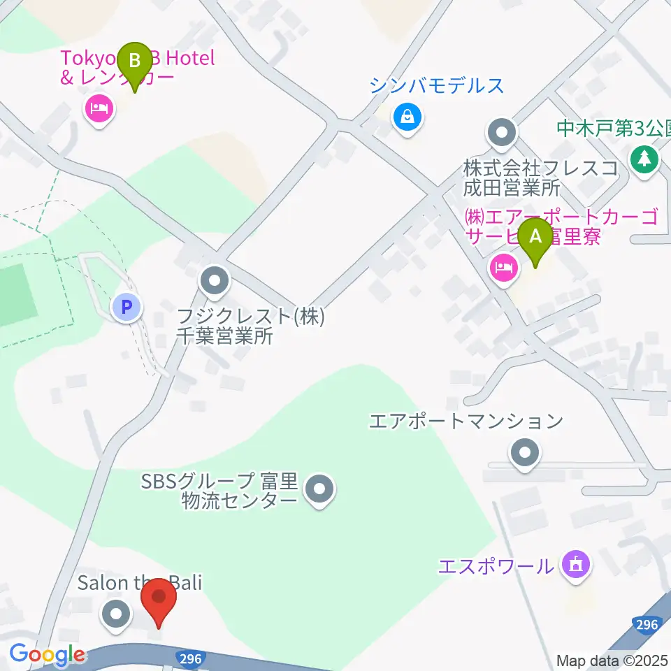 野平工房周辺のホテル一覧地図