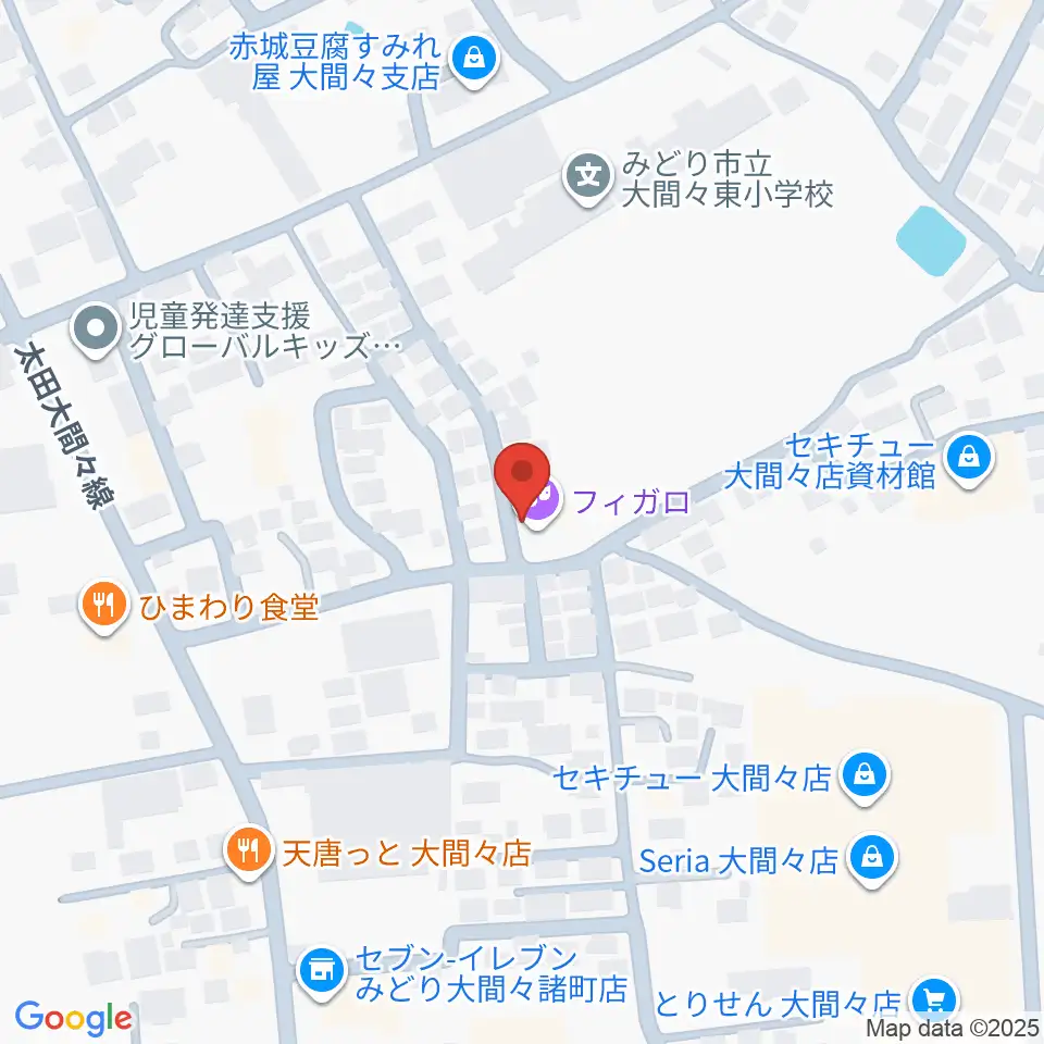 FIGARO周辺のホテル一覧地図