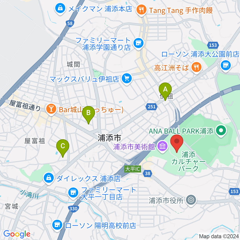 アイム・ユニバース てだこホール周辺のホテル一覧地図