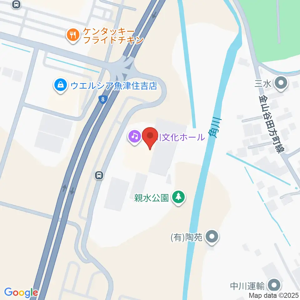 新川文化ホール ミラージュホール周辺のホテル一覧地図