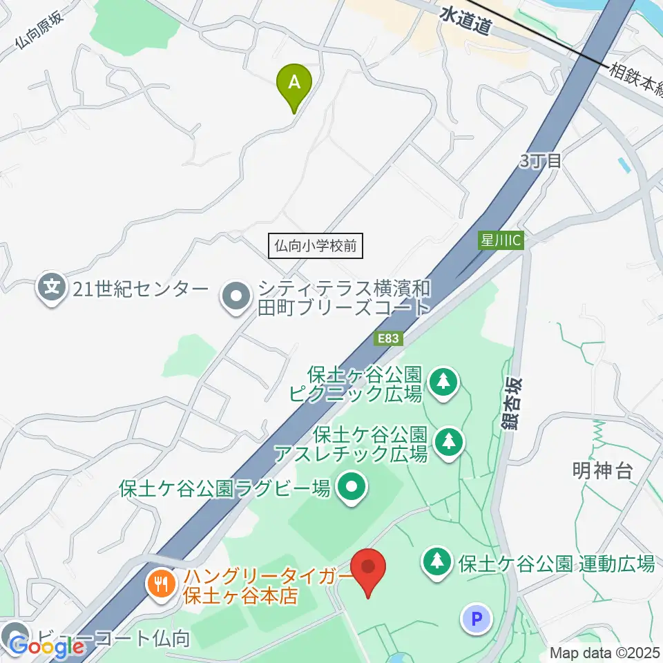 かながわアートホール周辺のホテル一覧地図