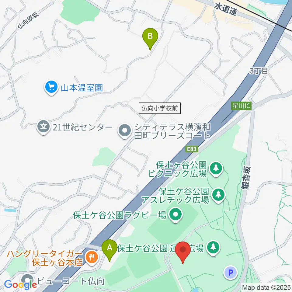 かながわアートホール周辺のホテル一覧地図