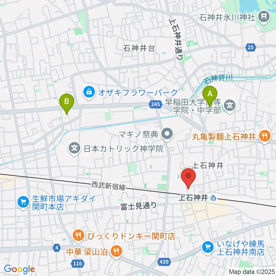 スタジオセイショウ周辺のホテル一覧地図