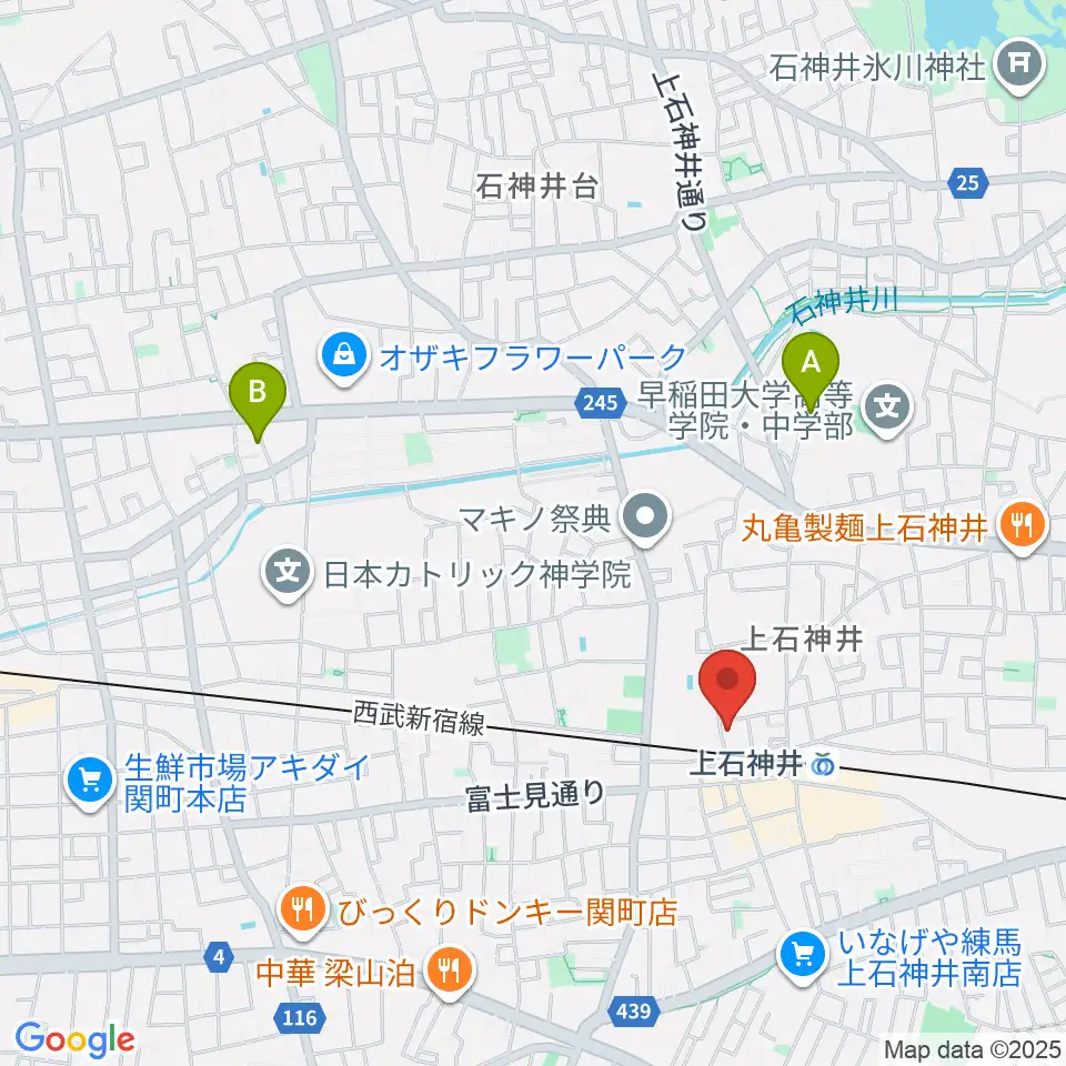 スタジオセイショウ周辺のホテル一覧地図