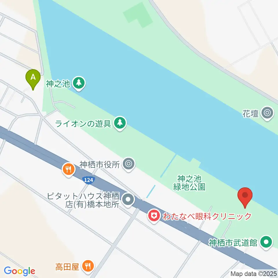神栖市文化センター周辺のホテル一覧地図