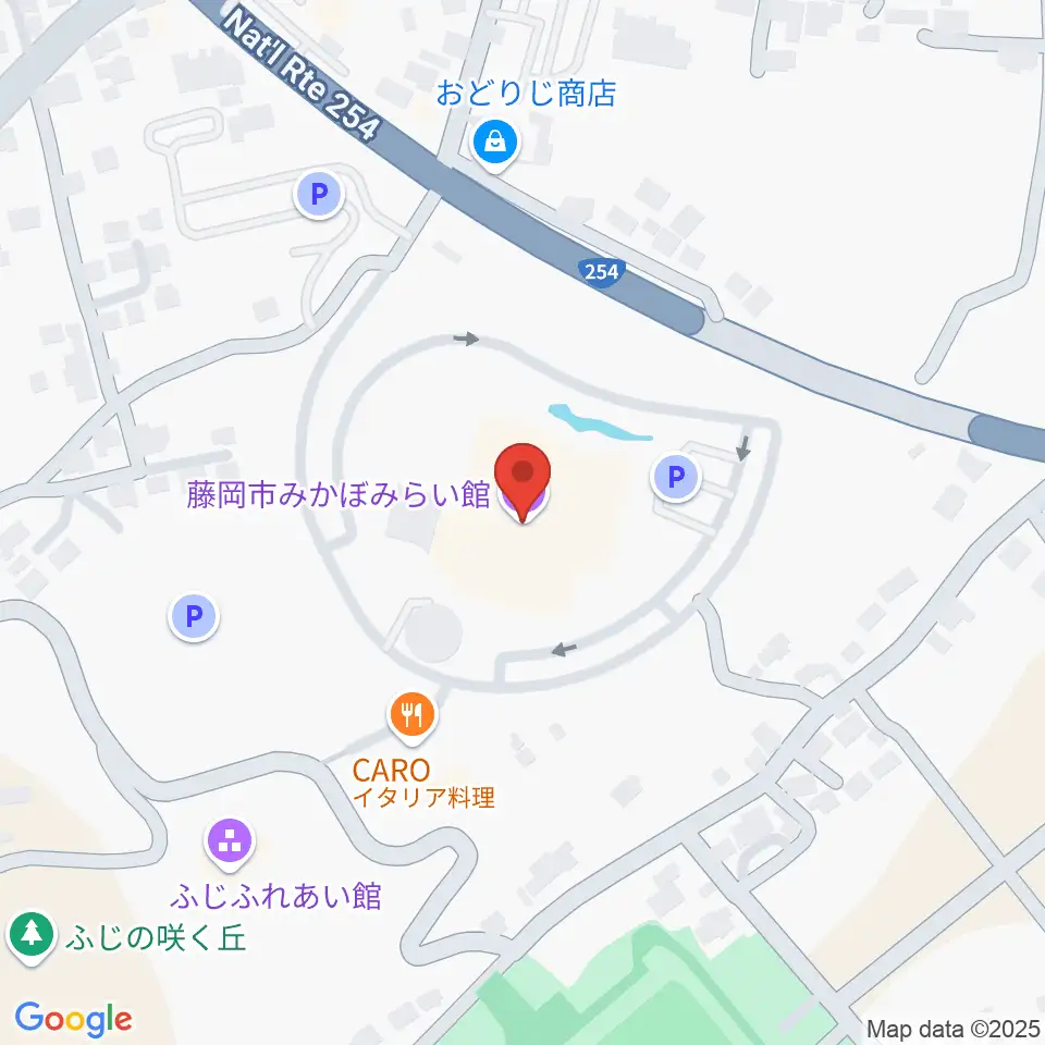 藤岡市みかぼみらい館周辺のホテル一覧地図