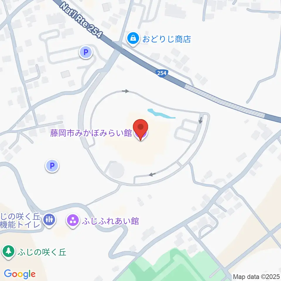 藤岡市みかぼみらい館周辺のホテル一覧地図