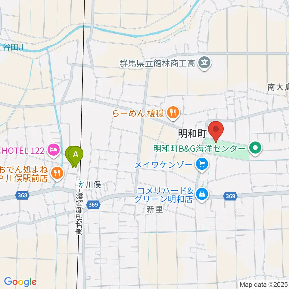 日本キャンパックホール周辺のホテル一覧地図