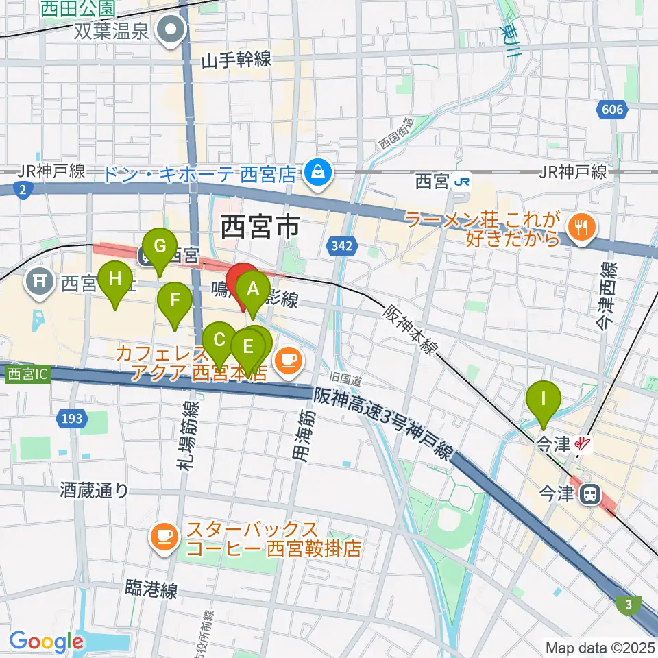 LiveSpot Penguin周辺のホテル一覧地図