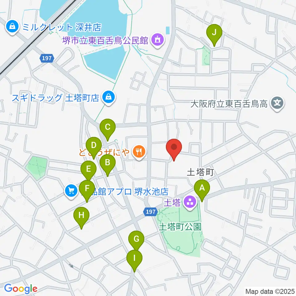土塔庵周辺の駐車場・コインパーキング一覧地図