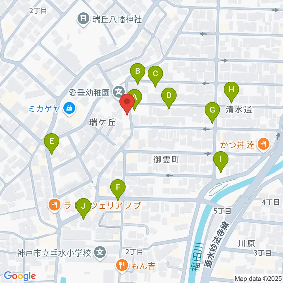 moonbow papa周辺の駐車場・コインパーキング一覧地図