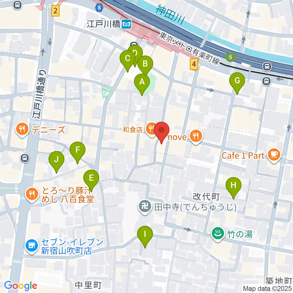 ピアノパッサージュ周辺の駐車場・コインパーキング一覧地図
