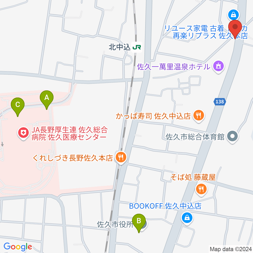 Rock Sun Music School周辺の駐車場・コインパーキング一覧地図