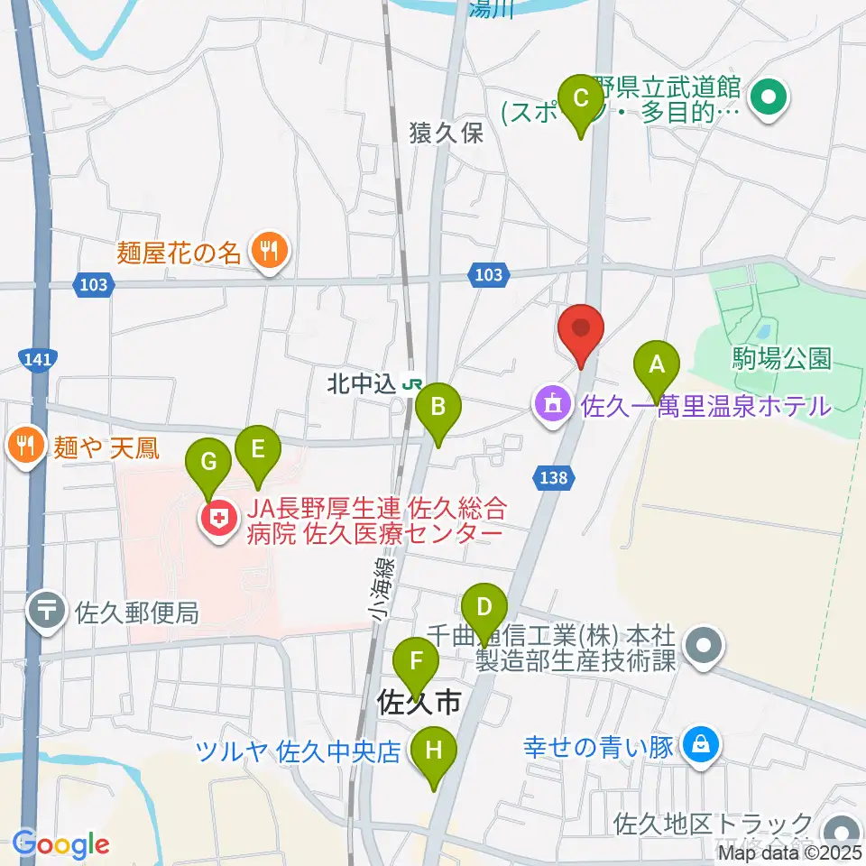 Rock Sun Music School周辺の駐車場・コインパーキング一覧地図