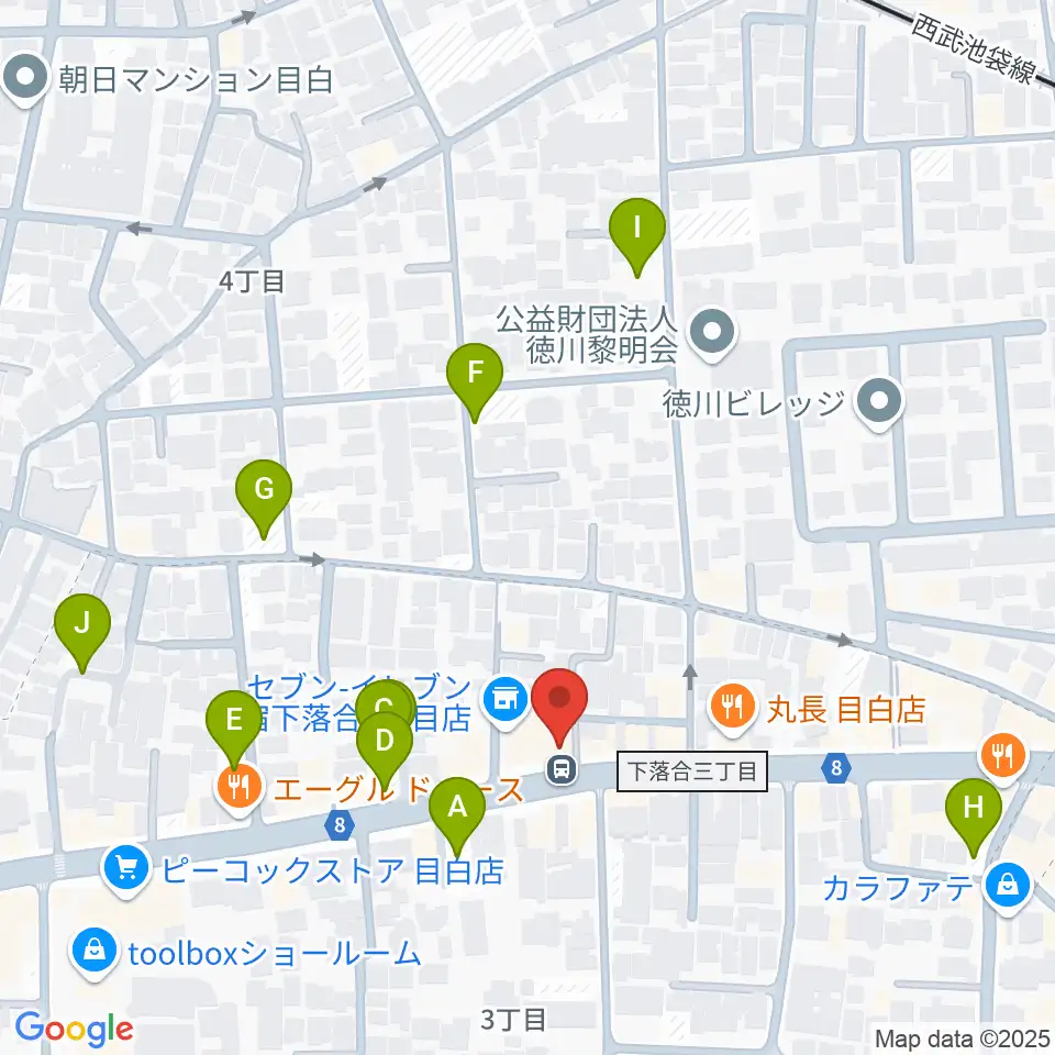フルートパーク タニテック周辺の駐車場・コインパーキング一覧地図